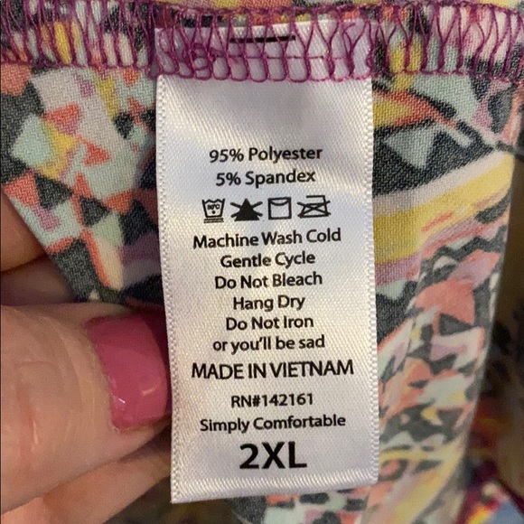 Lularoe Azure Skirt - Picture 5 of 5